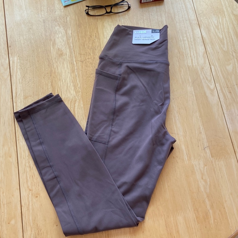RBX high waisted leggings size large